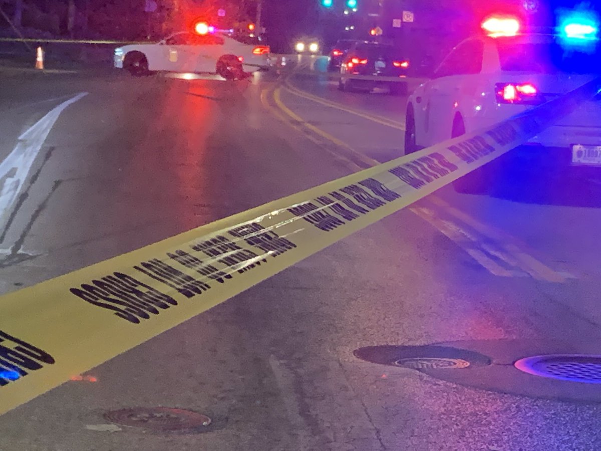 IMPD officers conducting an investigation at E. Michigan St and N. Rural St. This area will have a limited traffic pattern