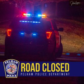 Dracut Road in Hudson is closed between Sherburne & Ponderosa due to a motor vehicle accident