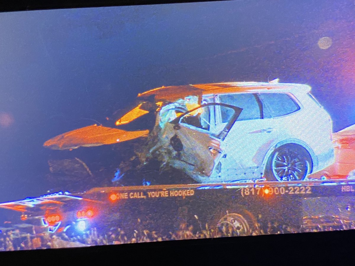 A Dallas Police officer driving in to work was hit by a wrong way driver Northbound Spur 408. The officer was transported to the hospital with critical injuries