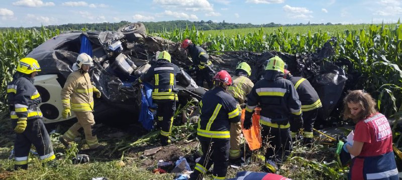 14 person dead as result of road accident with a bus in Rivne region