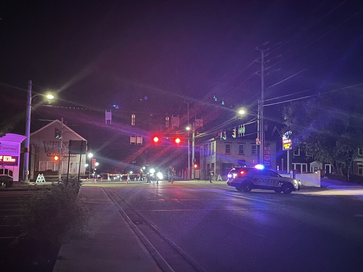 Lawrenceburg dispatchers confirmed that a pedestrian was hit and killed here at W Eads Parkway and Front Street tonight. Police are on scene investigating.