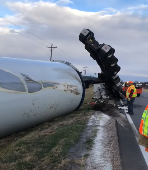 Another oversized load involved in accident in SW Kansas