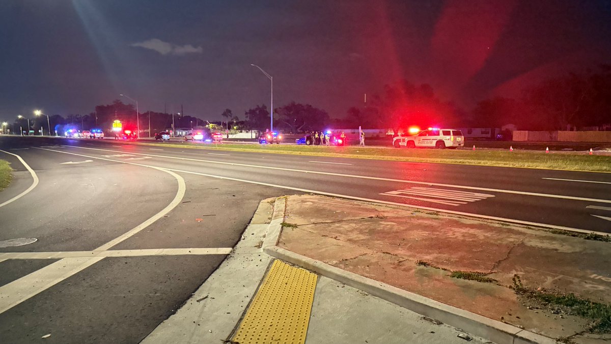 Fatal pedestrian vs. vehicle crash in Pinellas Park