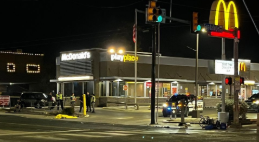 Pedestrian killed by SUV while crossing against signal on West Side of San Antonio.