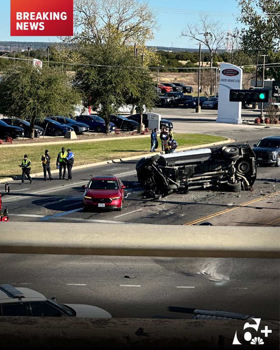 At least 1 person is dead following a major crash involving multiple vehicles in Killeen