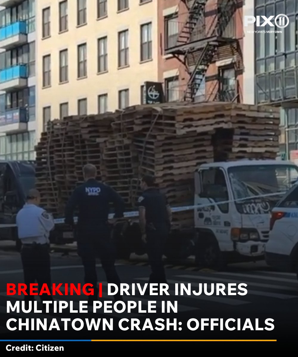 Multiple pedestrians were seriously injured in a Chinatown crash, according to officials