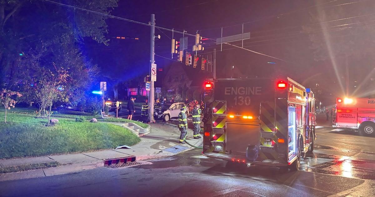 4 hospitalized after apparent vehicle crash in Mount Lebanon
